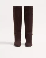 Valentino Pattie Crust Leather Boot 75Mm - Image 5